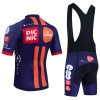 Set Fietsshirt + Korte Koersbroek 2025 Picnic Postnl Navy Version